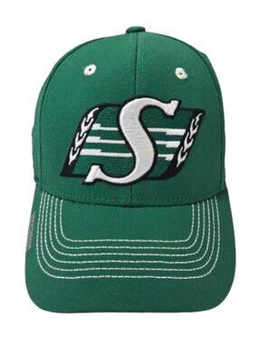 CFL Saskatchewan Roughriders Adidas Climalite Trucker Hat Classic Cap Football
